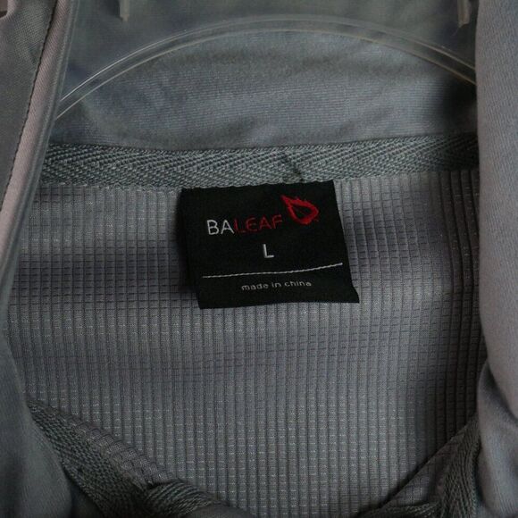 Baleaf Men's Size L Golf Vest Gray Lightweight Stretch Breathable - Picture 4 of 12